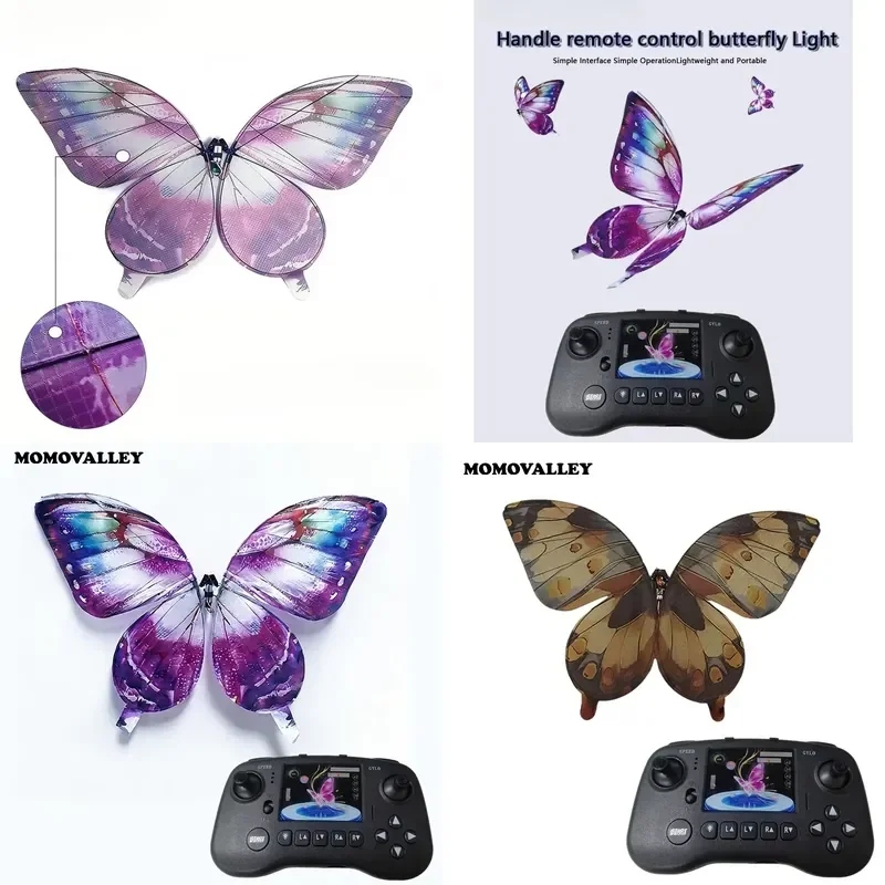2026 Hot Sale for Remote Control Butterfly Colorful Romantic Flight Wedding Event Atmosphere Decoration Toy Suitable