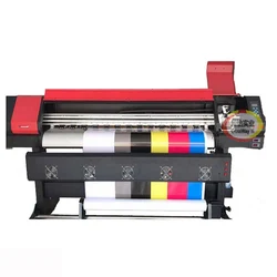 6 Feet 1.6m 1.8m 180cm Width Printing Machine Eco Solvent Textile Inkjet Sublimation Printer