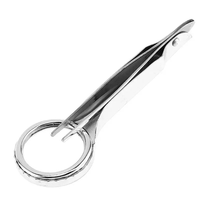 10X pinzette portatili lente d'ingrandimento lente d'ingrandimento portatile in acciaio inossidabile pinzette di precisione lente d'ingrandimento ottica