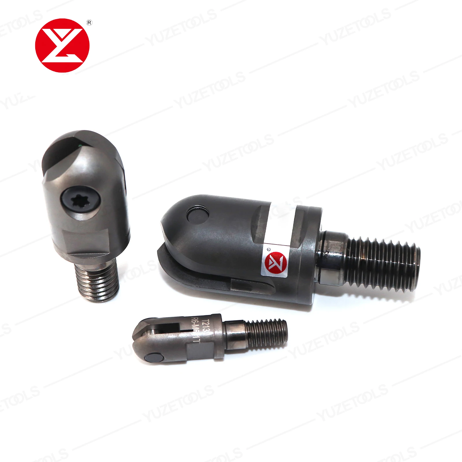 CNC interchangeable Head Modular Type Milling Cutter Ball type Thread Locking Teeth Cutter Head Compatible with inserts P3202