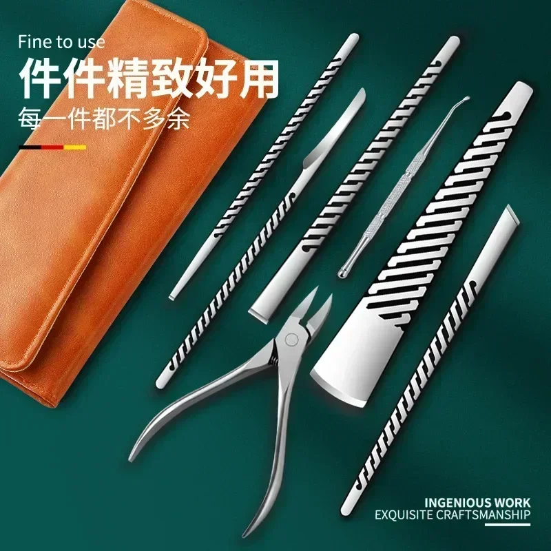 1PC Pedicure Set High Manganese Steel Foot Care Tools Ingrown Nail Knife Dead Skin Callus Removal Scraper Podiatry Manicure