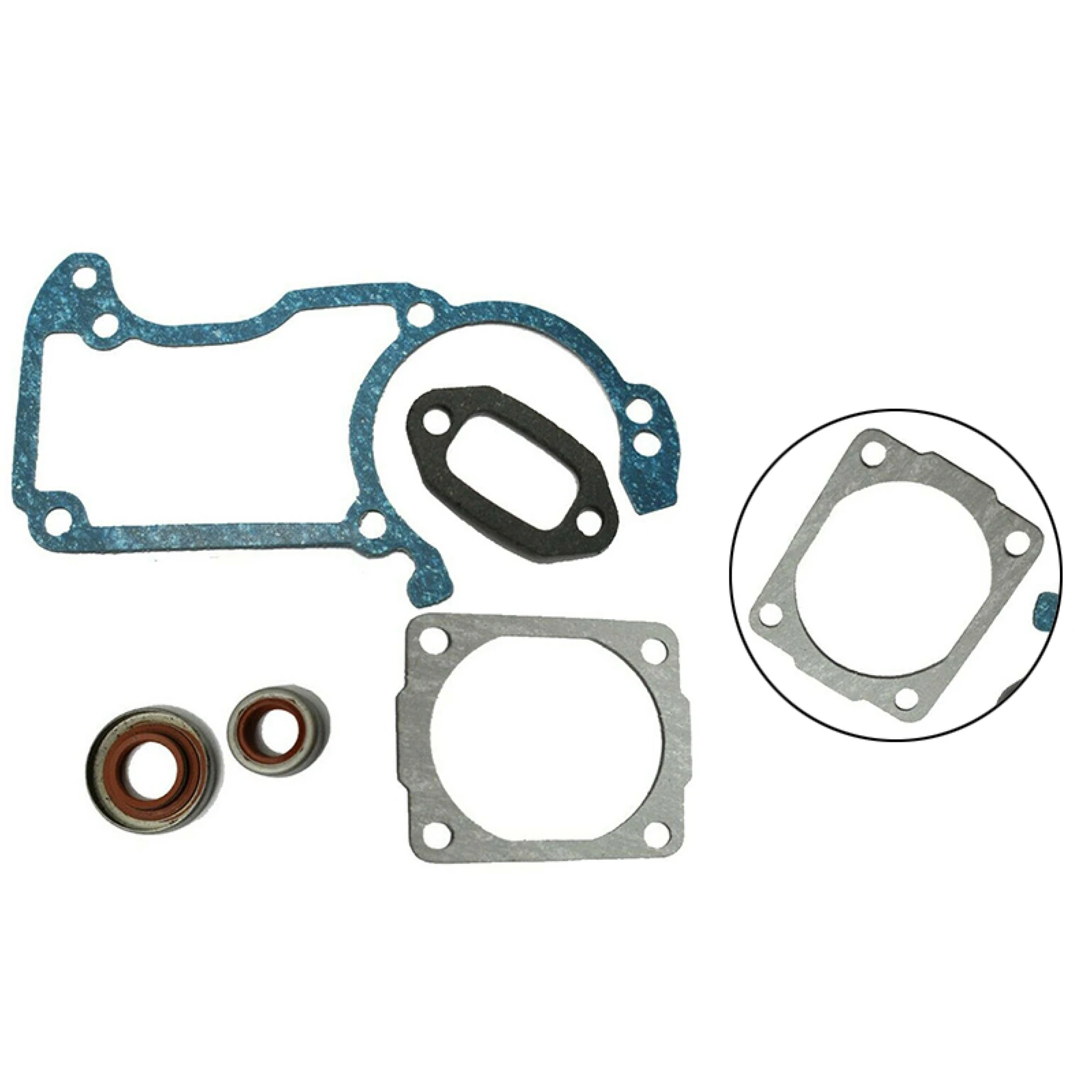 Gasket Set with Oil Seals for Stihl 024 026 MS240 MS260 Chainsaw Replace 1121 007 1050 Full Engine Kit Chainsaw Accessories