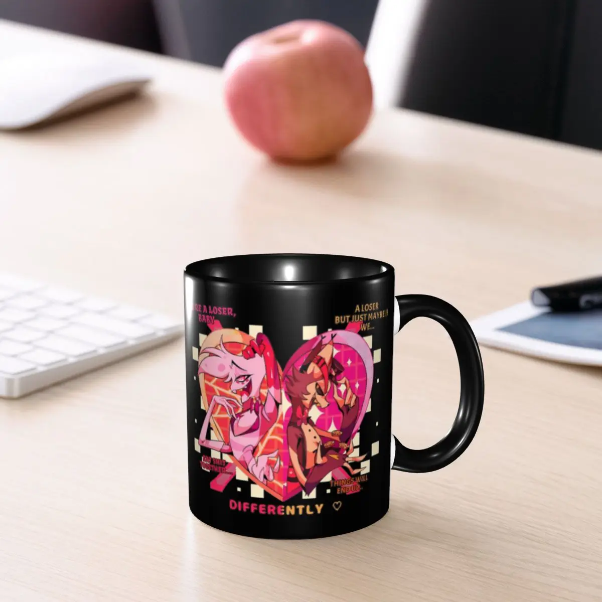 Hazbines Hoteles Alastor Vox 2 Mugs Novelty Coffee Cup Gift For Women Men 6