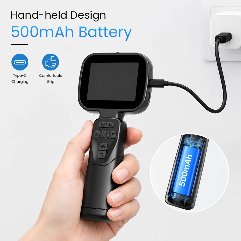 LED-Kamera-Mikroskop mit einstellbarem Fokus, 2,8-Zoll-IPS-Bildschirm, Handlupe, 1080P HD, 100-fache Vergrößerung, tragbares digitales Vergrößerungsgerät. – Detail 13