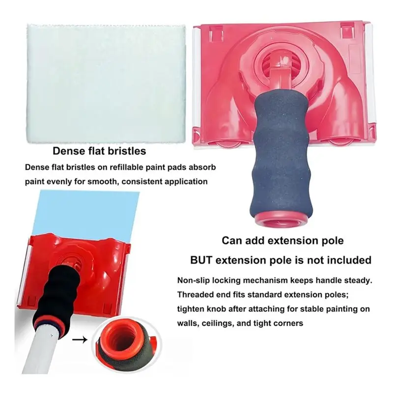 ABRU-For Walls& Ceilings Compatible 360 Degree Rotating Handle 5