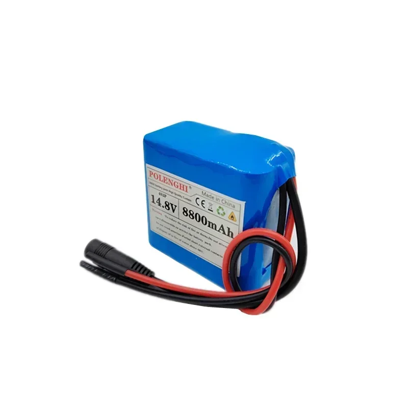 4S2P 14,8 V 5000–800 mAh 18650 wiederaufladbarer Lithium-Ionen-Akku, Kamera-Monitor-Akku, Ersatz für DC 16,8 V Ladegerät