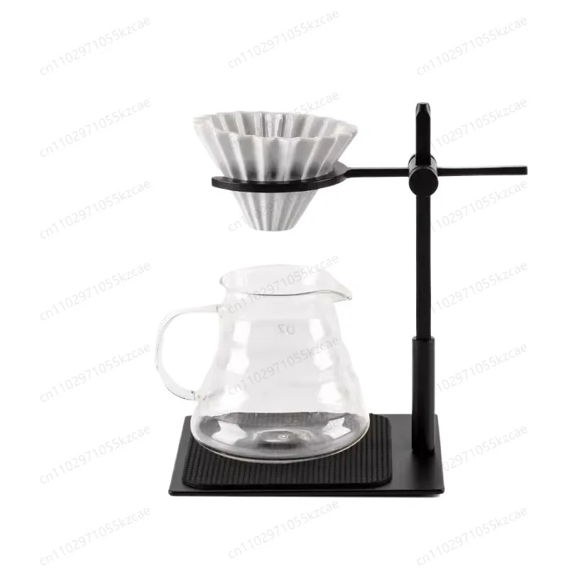 

Ретро-подставка для ручного заваривания кофе, кронштейн для барного заваривания, регулируемый по высоте держатель для фильтра-чашки для капельного кофе