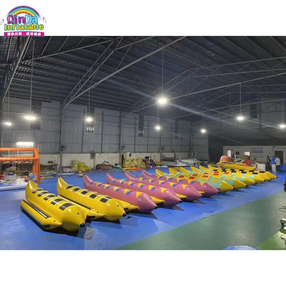 2021 New Design Inflatable Flying Towable Water Park Inflatable Fly Fish Banana Boat