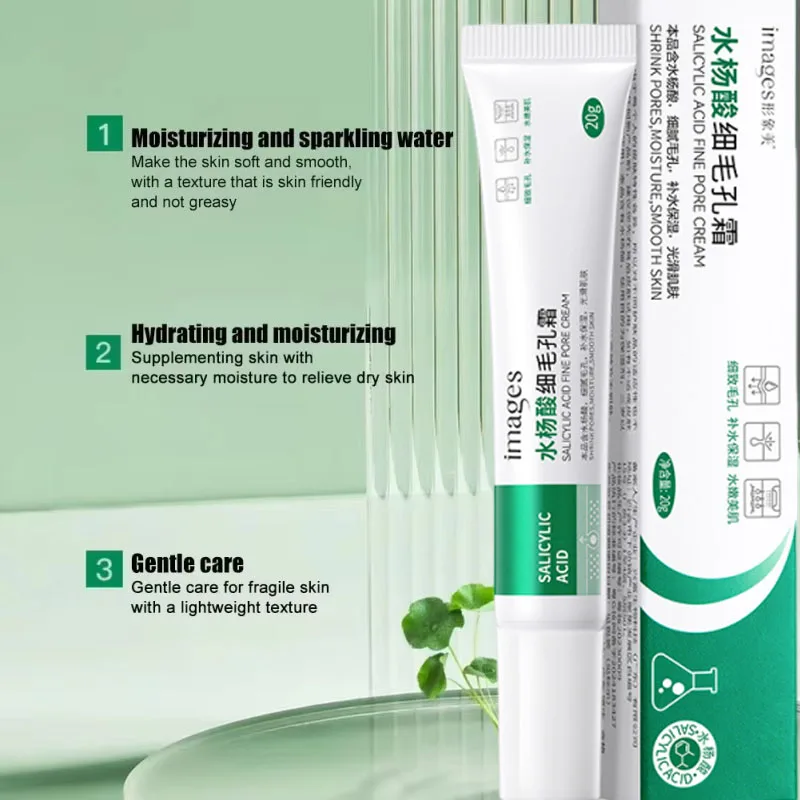 حمض الساليسيليك كريم تكرير المسام تقليص المسام Lmprove تبييض مكافحة الشيخوخة كريم الوجه حب الشباب كريم 20 جرام العناية بالبشرة #3