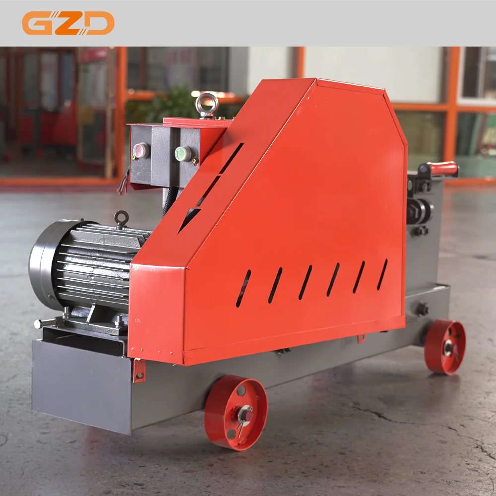 Factory GQ45 Automatic Rebar Cutter Steel Bar Cutting Machine With Motor & Gear 3kW Power 380V/220V
