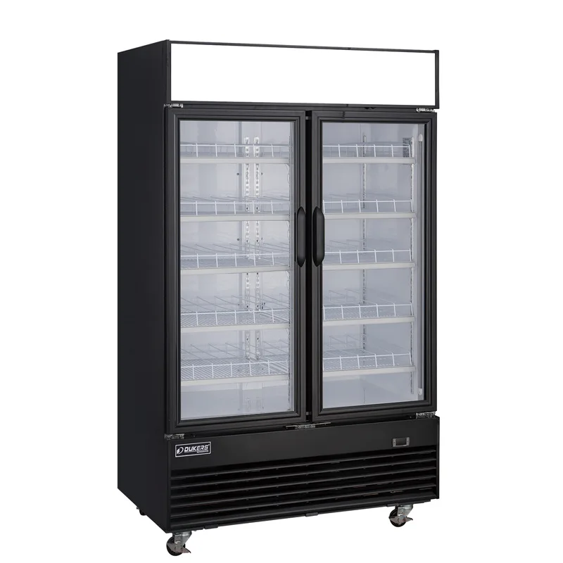 Air-cooled vertical double-door refrigerated and frozen display cabinet Shangchao beer beverage cabinet