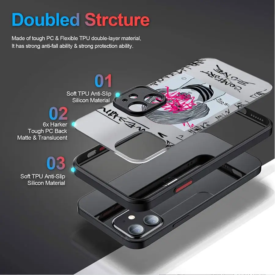 Graffiti Great Art Aesthetic David Phone Case for iPhone 14 15 16 Pro Max Plus 12 13 11 Pro Max SE 7 8 XR XS 12 Mini Matte Soft image 2