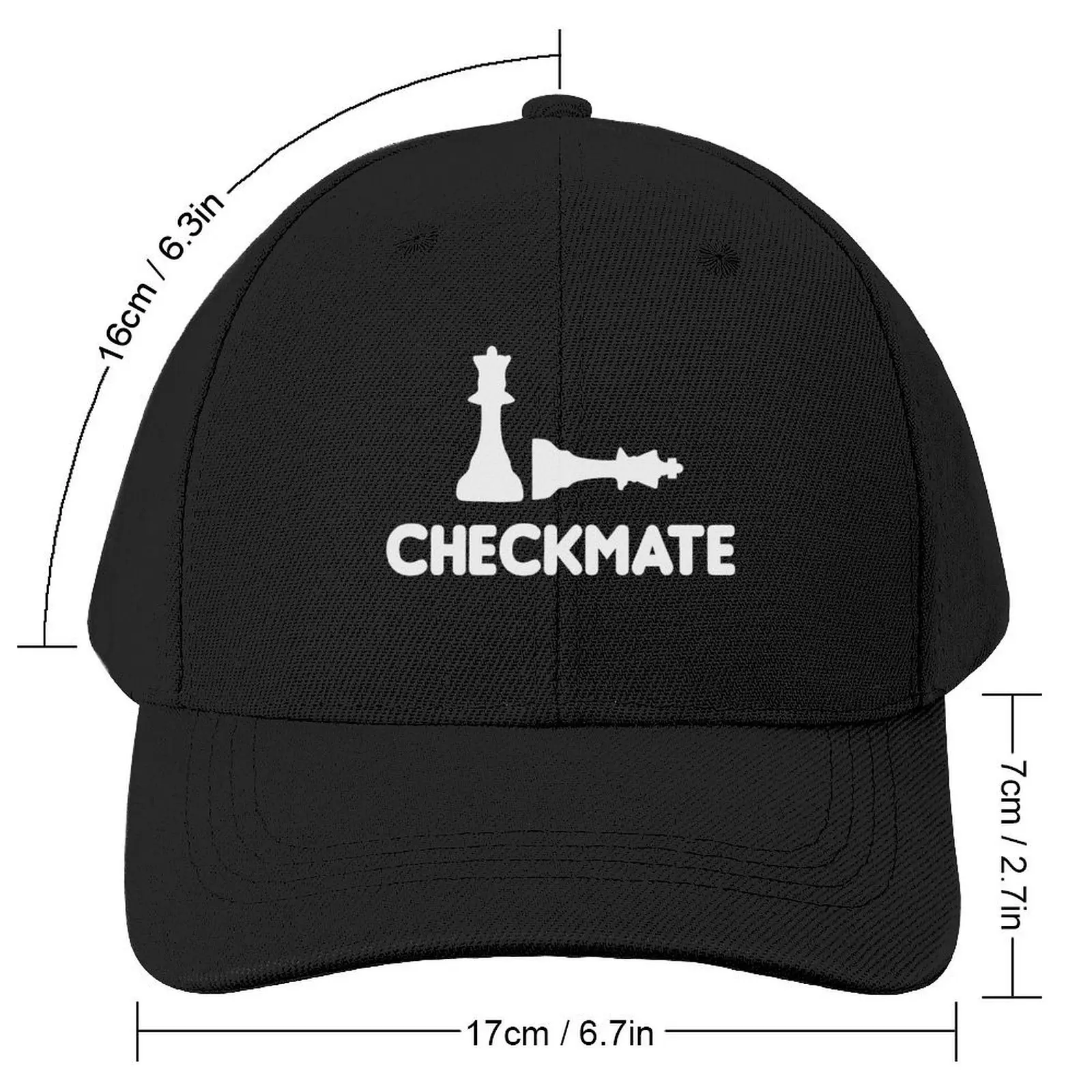 Checkmate chess Baseball Cap Sun Hat For Children Kids Hat Men's Baseball Women's