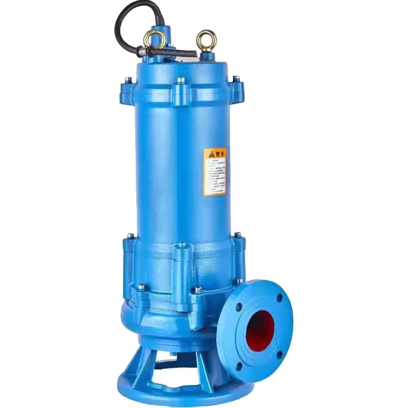 Cutting Pump Reamer Submersible Pump Farm Pumping Non-clogging Sewage  WQK Cutting Sewage