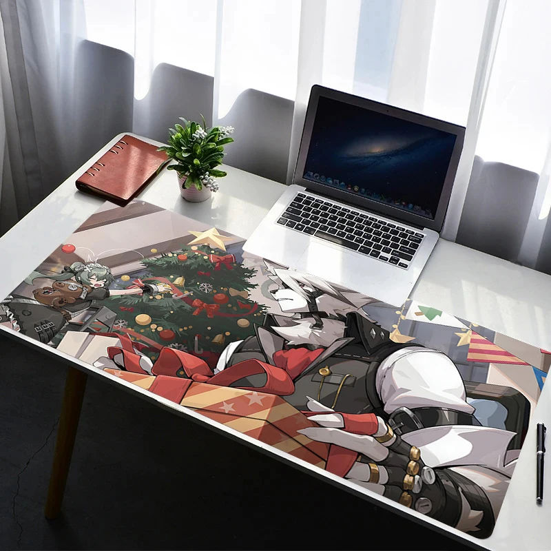 

Mouse Pad Office PC Gaming Accessories HD Keyboard Pad Anime Print Z-zenless Zone Zero Von Lycaon Mousepad Laptop Desk Mouse Mat