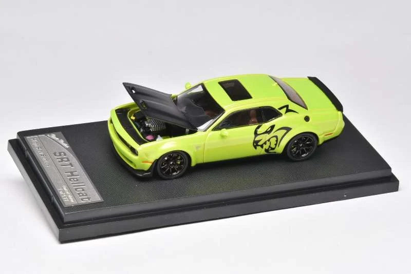 SH 1/64 Dodge SRT Hellcat Legierung Spielzeug Kraftfahrzeug Druckguss Metall Modell Geschenke