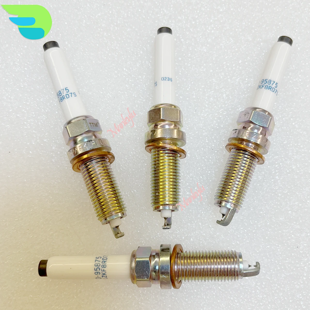 4PCS Double Iridium Spark Plug For Mercedes-Benz W177 W205 W213 W463 C253 W222 C63 AMG S63 G500 A0001590500