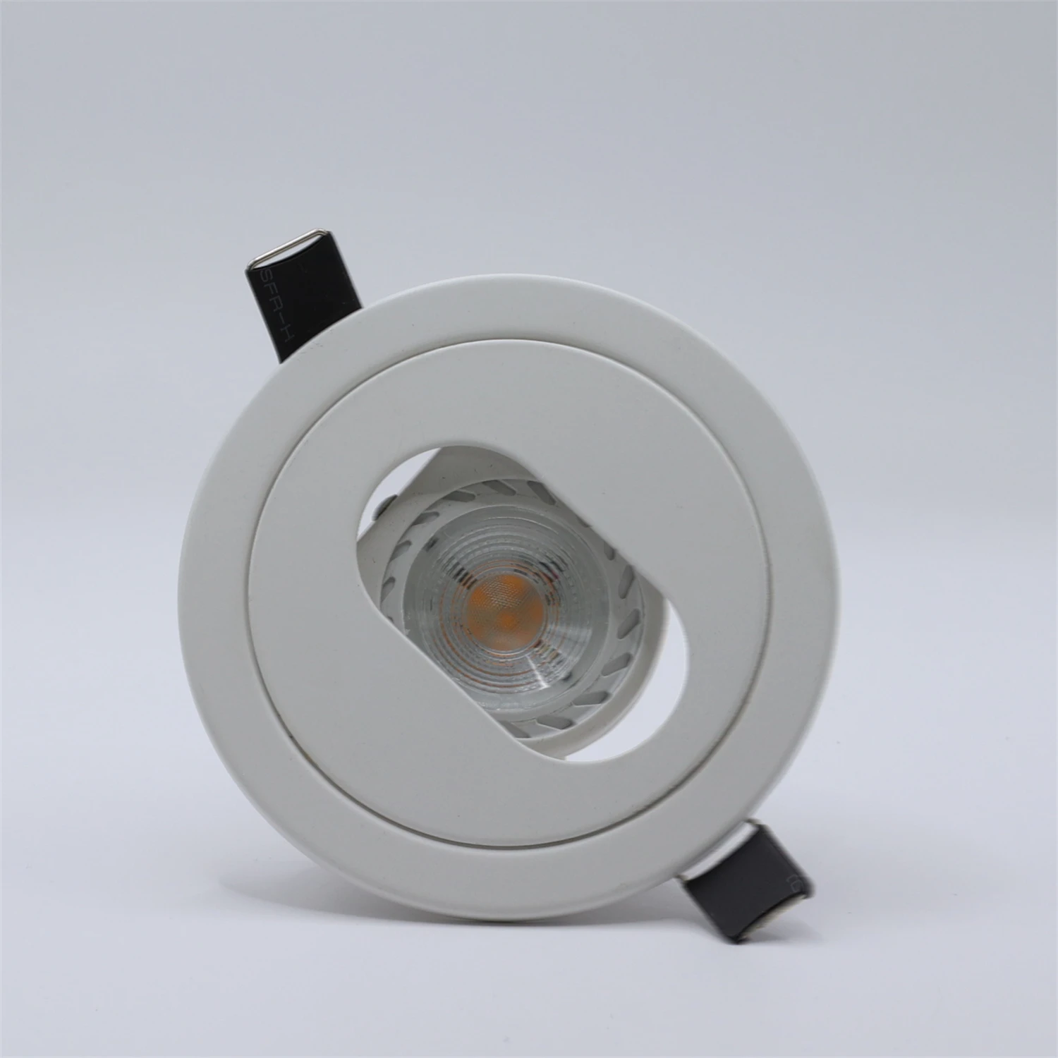 LED EYEBALL SPOTLIGHT RECESSED DOWNLIGHT DECORATION LAMP FIXTURE WITH GU10 MR16 6W BULB FITTING FRAME