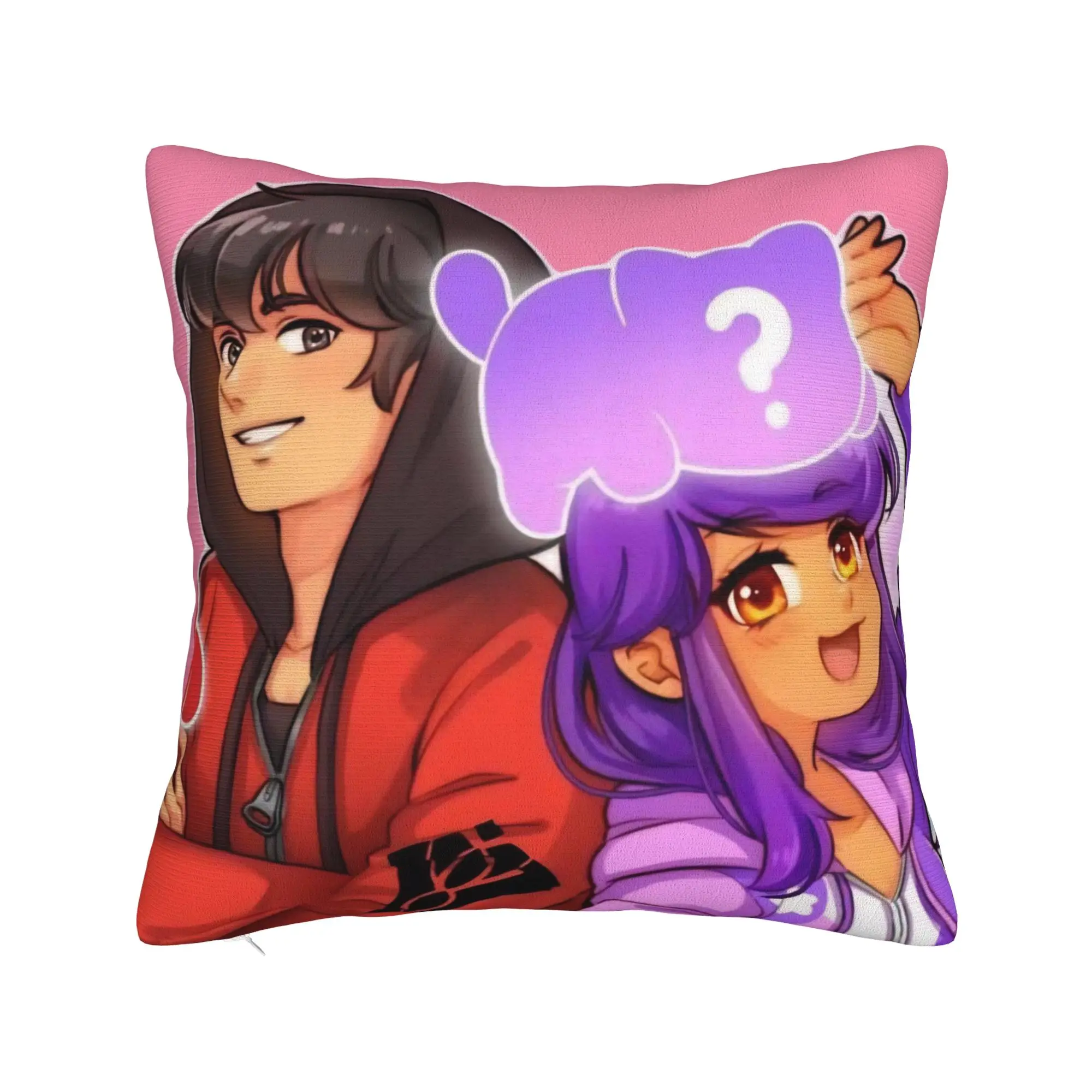 Decorative Pillowcase A-Aphmau Cartoon Stuff Living Room  Pillow Case Cover Zipper Multi-Size
