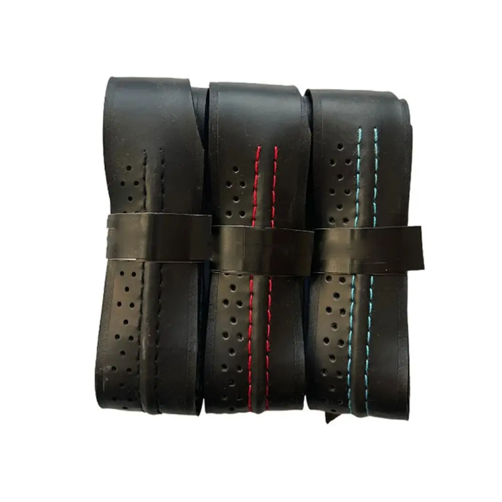 Multi-color Pickleball Racket Overgrips Breathable Non-Slip PU Grip Tape Sweat Absorption Shock Absorption Stitching Over Grips