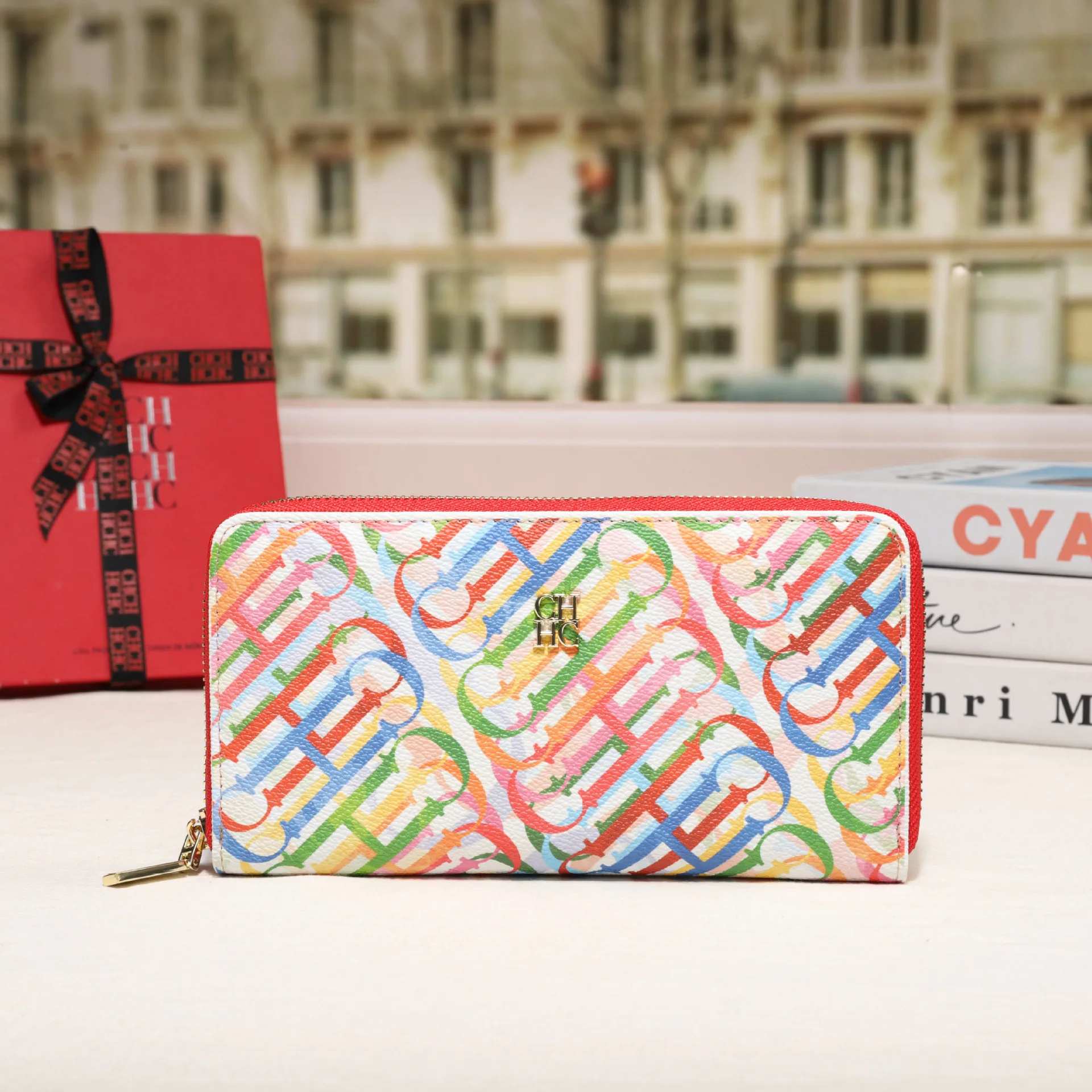 

2025 новый модный длинный кошелек на молнии для женщин, роскошный браслет из натуральной кожи, клатч унисекс, кошелек в подарок