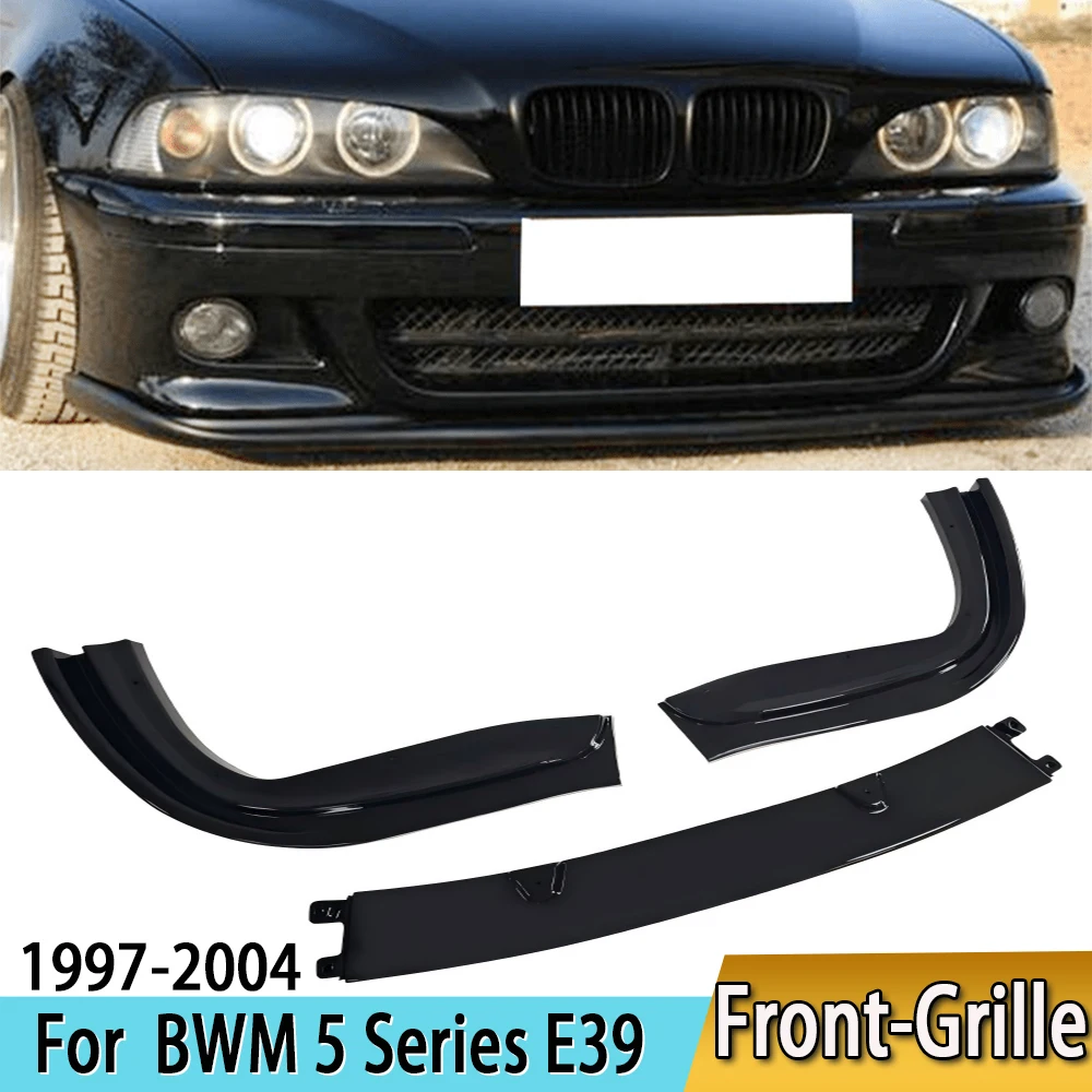 HV Style Front Bumper Lip Splitter For BMW 5 Series E39 1997-2004 520 528 530 540 M5 Car Styling Accessories