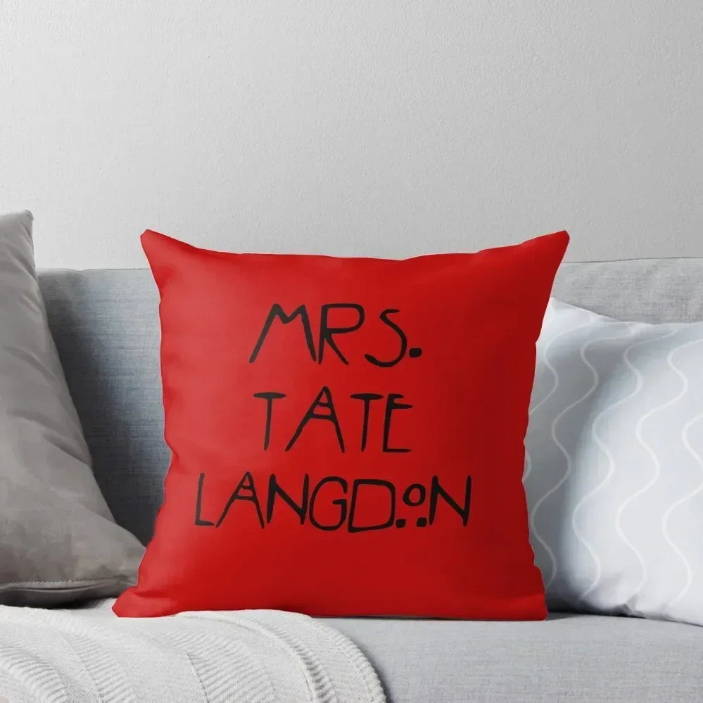 

MRS TATE LANGDON Throw Pillow luxury sofa pillows Sofa Covers For Living Room Custom Cushion Photo pillow