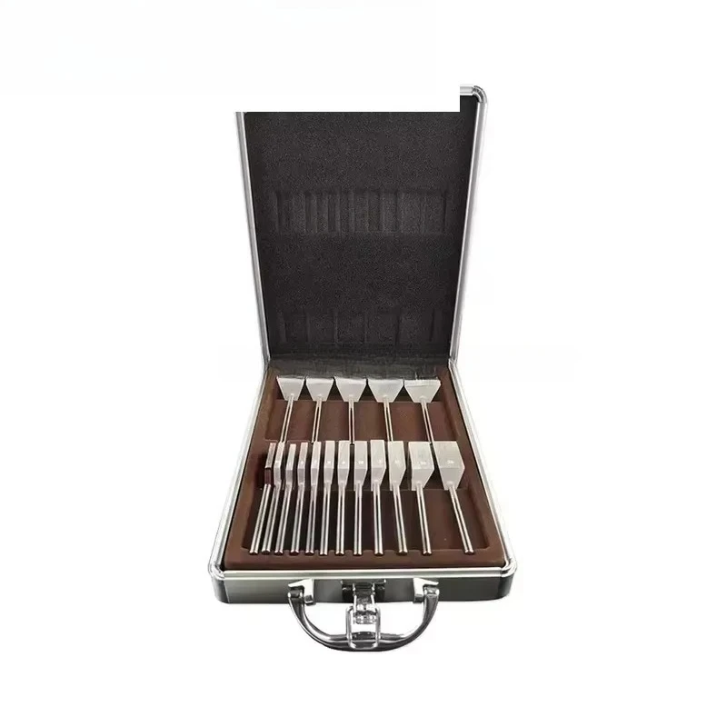 LP-16H Loose Prism Set with Hand Shank for Ophthalmology Vision Testing and Refraction Durable Storage Box Included