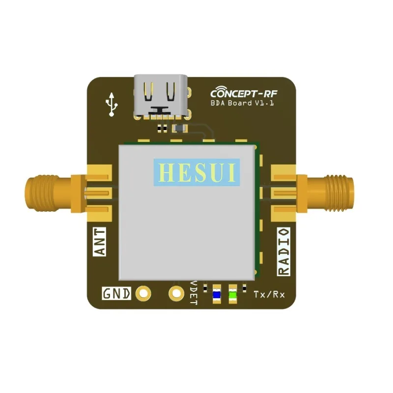 2.3GHz - 2.7GHz 33.5dBm 2W 2.4GHz Amplifier Bidirectional RF Power Amplifier Module WIFI UAV Image transmission power amplifier