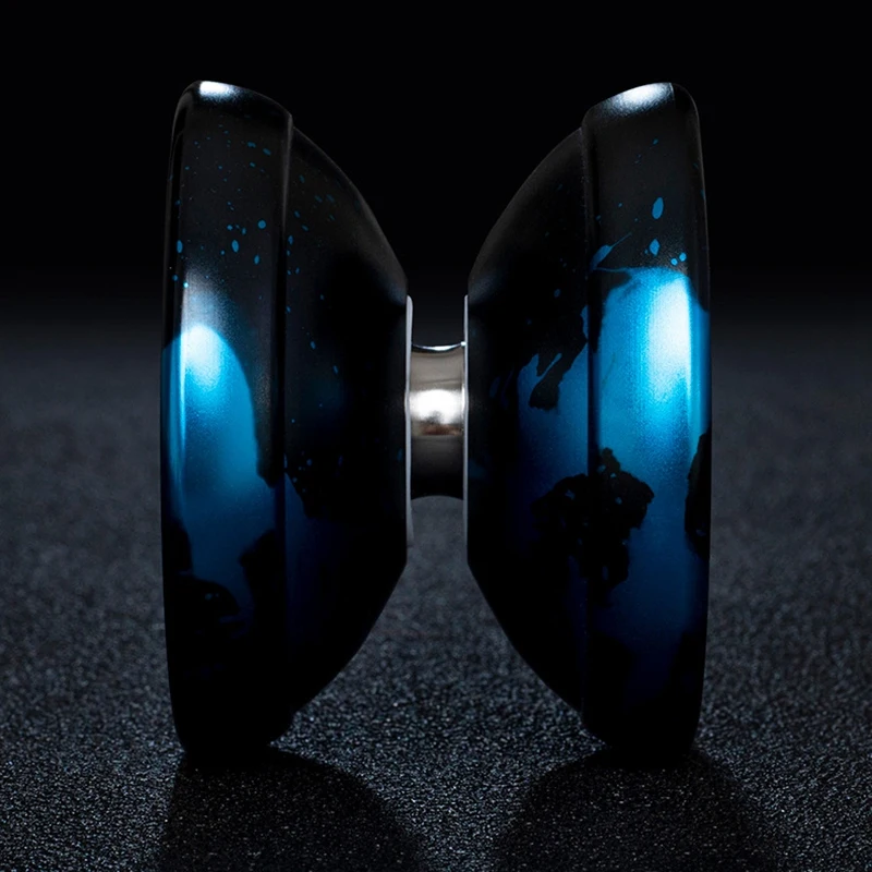 WOWFU-Professional Butterfly Yoyo سبيكة استجابة Yoyo 10 محمل كروي يويو للاعب المتقدم مع 10 سلاسل #3