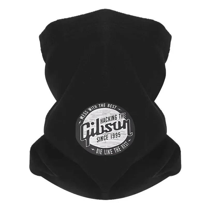 Gibson,hacking,the best,since 1995. Men Outdoor Scarf Mask Neck Gaiter Hat Women cap Headgear Windproof Keep Warm Winter Multifu