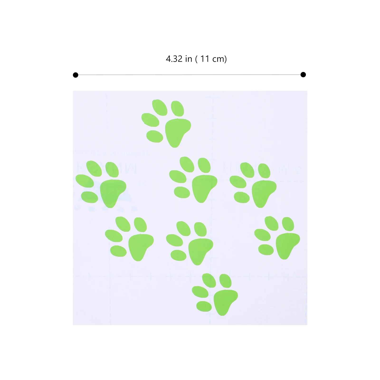 24 stücke Katze Fußabdruck Auto Aufkleber Wasserdichte Pvc Aufkleber Für Auto Körper Fenster Dekoration Katze Pfote Drucken Aufkleber Auto Dekorative Aufkleber