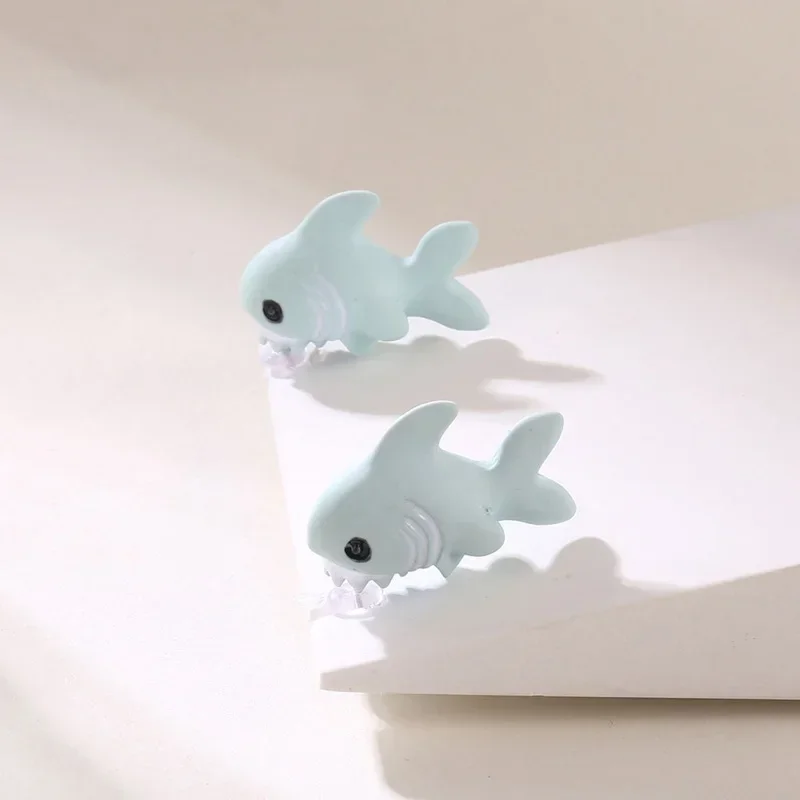 2 Stuks/1 Paar Dier Cartoon Oorknopje Voor Vrouwen Schattige Dinosaurus Kleine Hond Walvis Klei Oor Sieraden Grappige Geschenken Mode