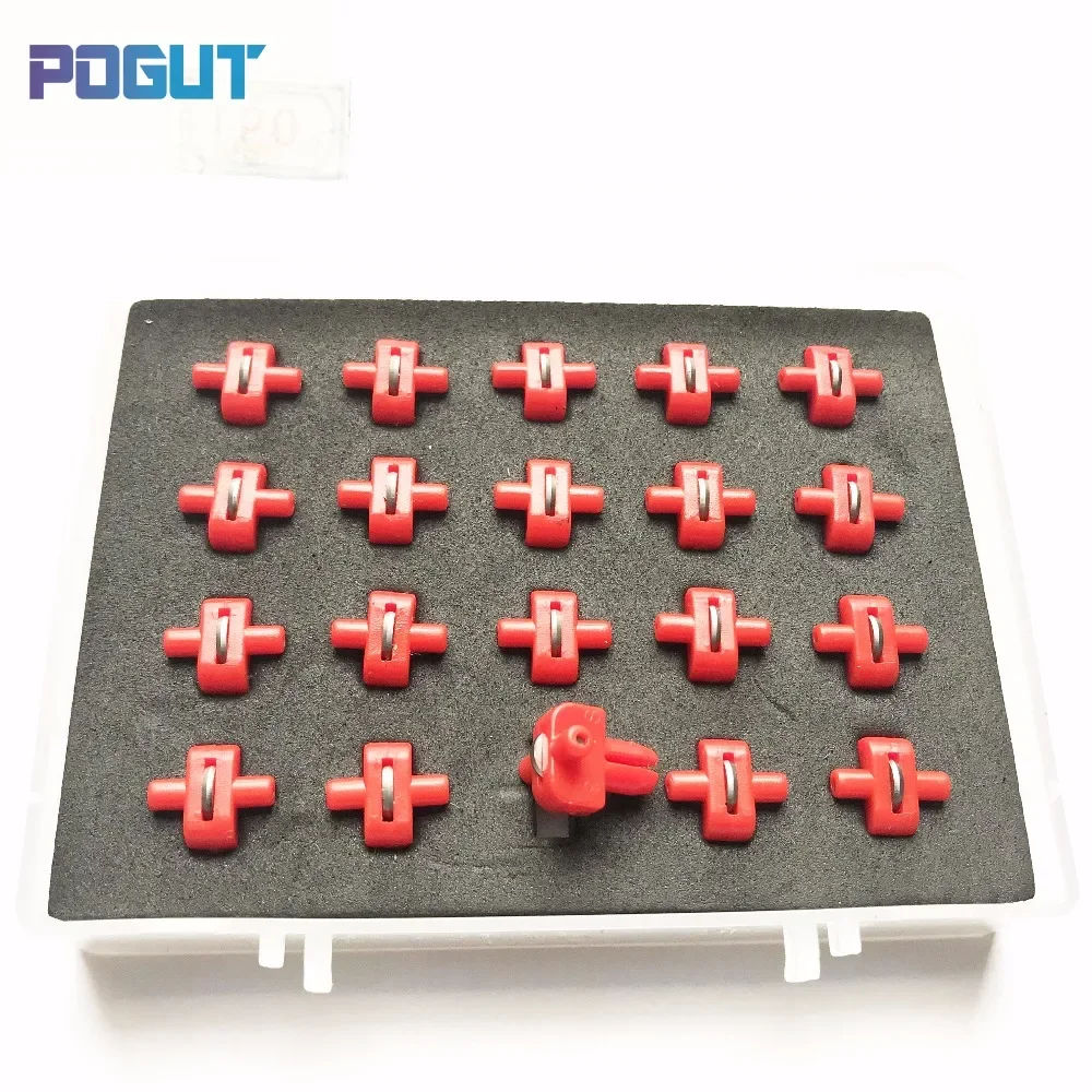 155 Degree Replacement Red Plastic Cutter Head For Glass CNC Automatic Cutting Machine