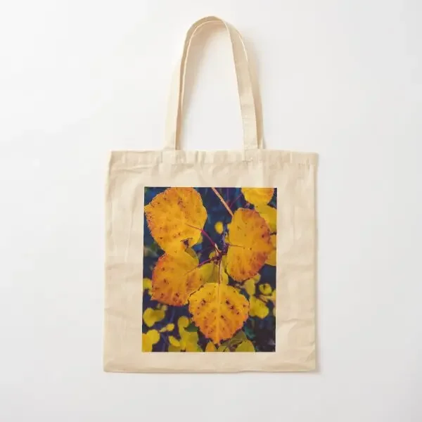 

The Simple Things Cotton Canvas Bag Designer Handbag Foldable Unisex Ladies Casual Printed Shoulder Bag Fabric Grocery Travel