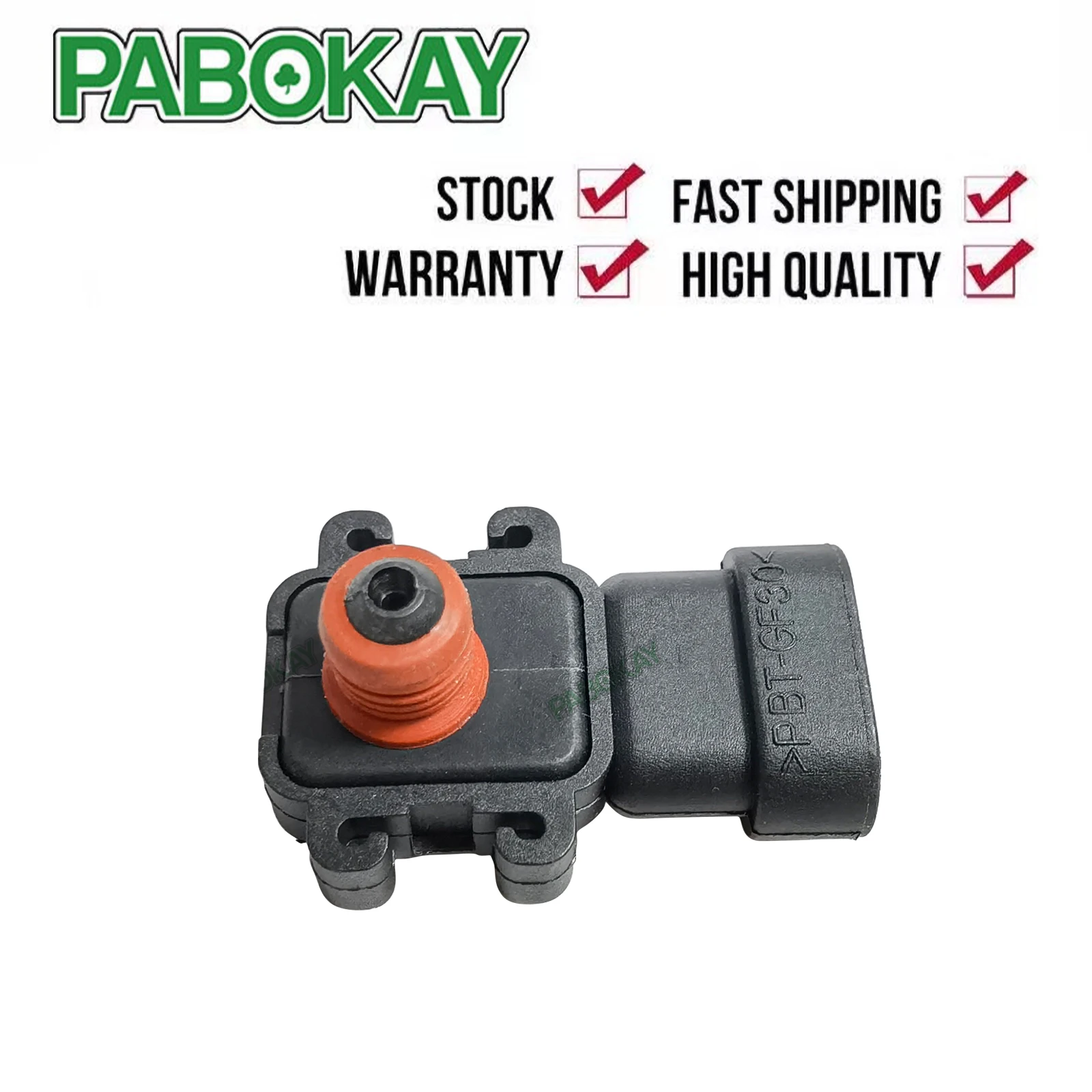 

1 Piece x FOR NISSAN RENAULT INTAKE MANIFOLD PRESSURE MAP SENSOR 7700106886 16255839 6PP009400171 7700111957 4410279 22365-00QAB