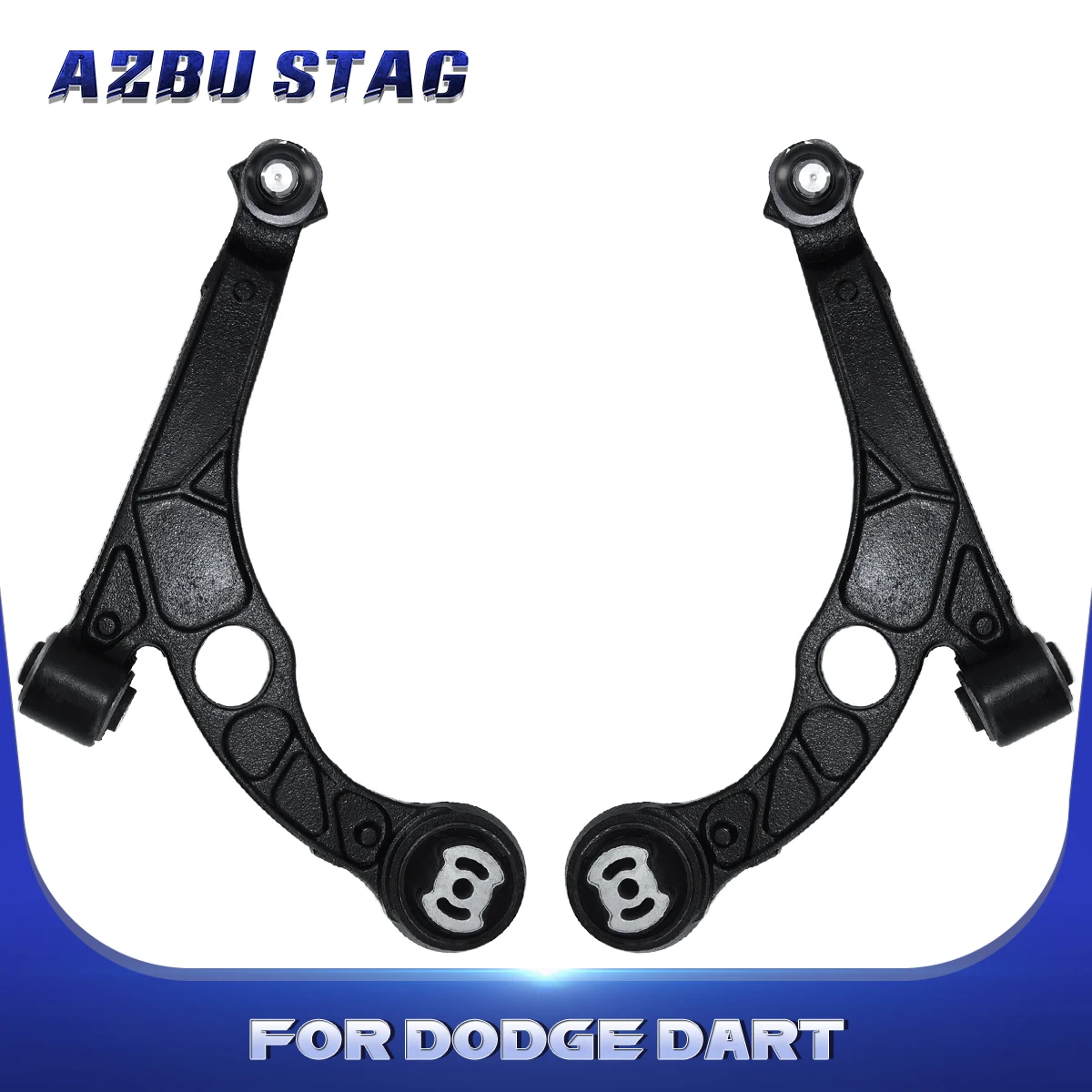 

AzbuStag 2Pcs Front Lower Left Right Control Arm Suspension Kit for DODGE DART CHRYSLER 200 2013 2014 2015 2016 2017