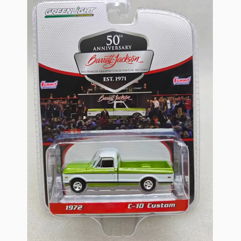 

Greenlight Diecast 1:64 Scale 1972 C-10 Custom Alloy Simulation Car Model Static Collection Decorated Holiday Toys Souvenir Gift