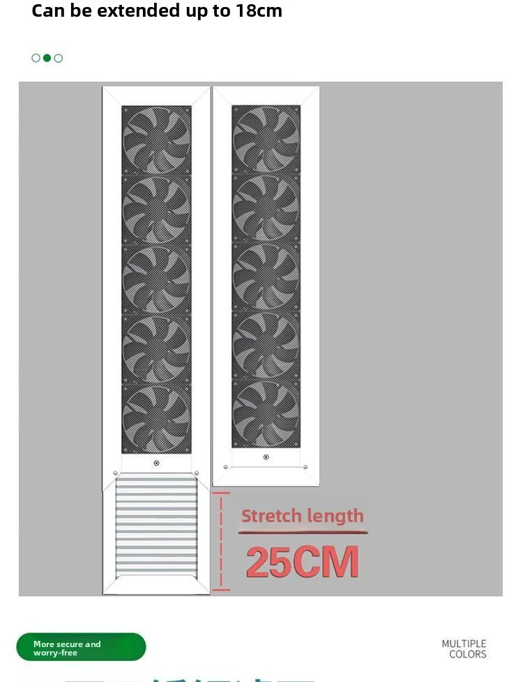 Window Ventilation Fan No Punching Exhaust  Kitchen No Installation Silent Glass Window Exhaust Fan