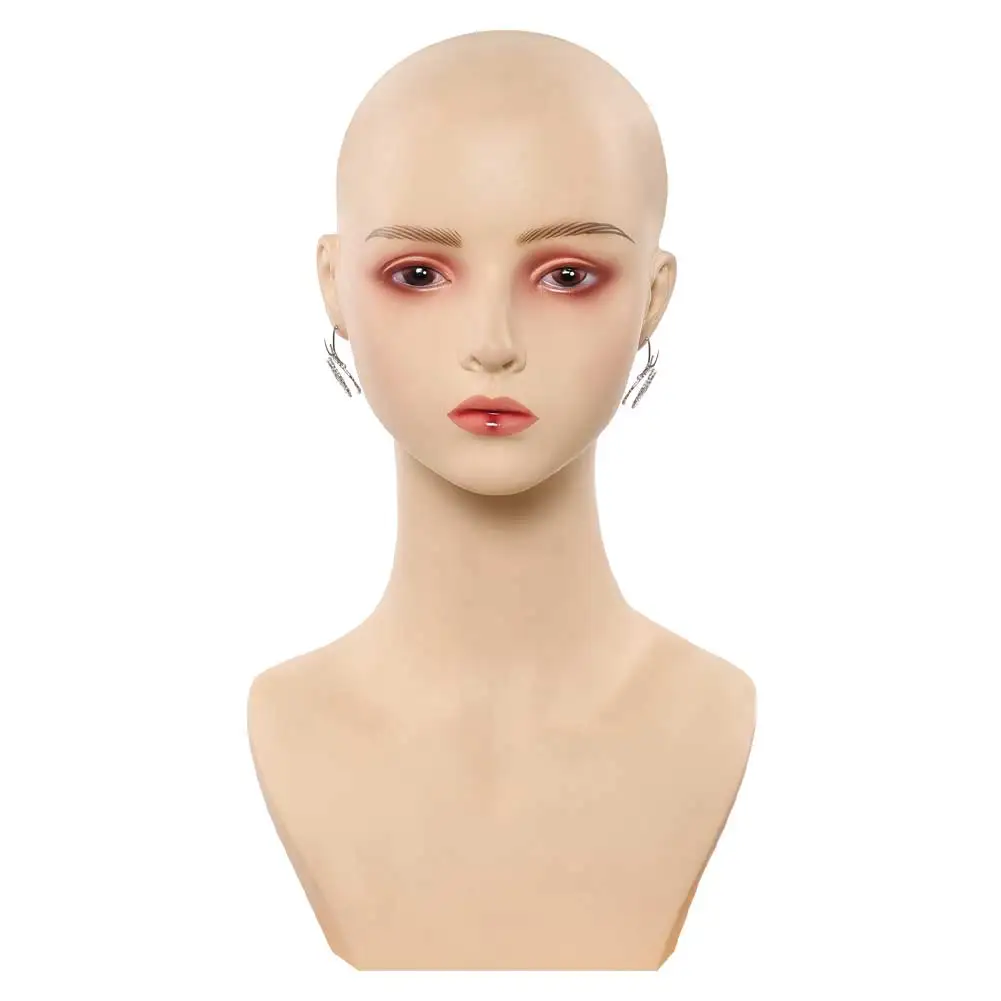 2025 فيلم شرير 2 Glinda تأثيري أقراط فضية زي اكسسوارات الزي الرسمي الدعائم الهدايا حفلة كرنفال الهالوين #2