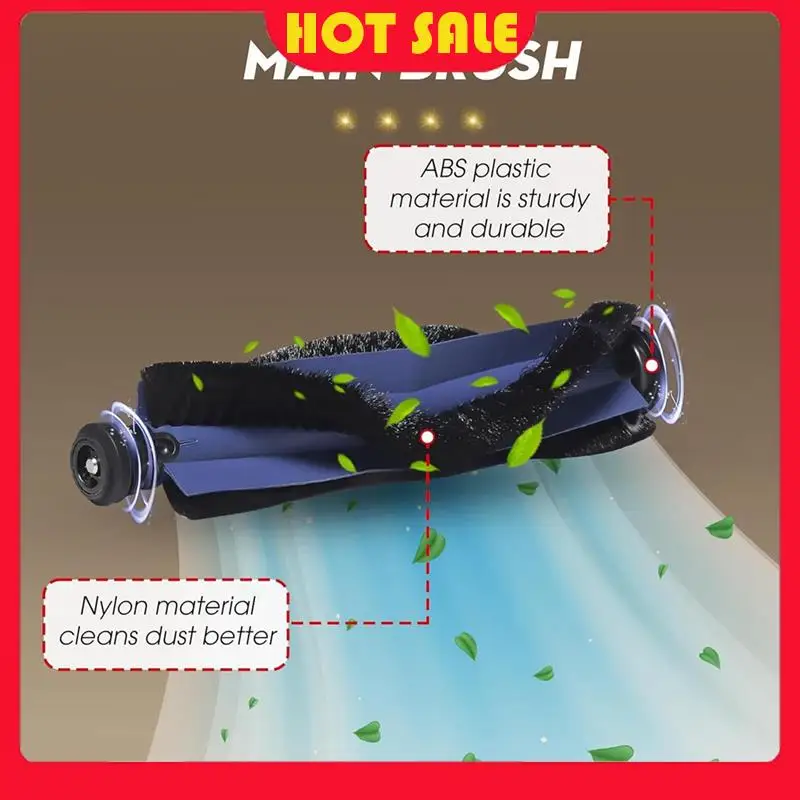 

Needful 15PCS Replacement Accessories For Eufy X10 Pro Omni Vacuum Cleaner Parts Roller Side Brush Filter Mop Pads Dust Bags