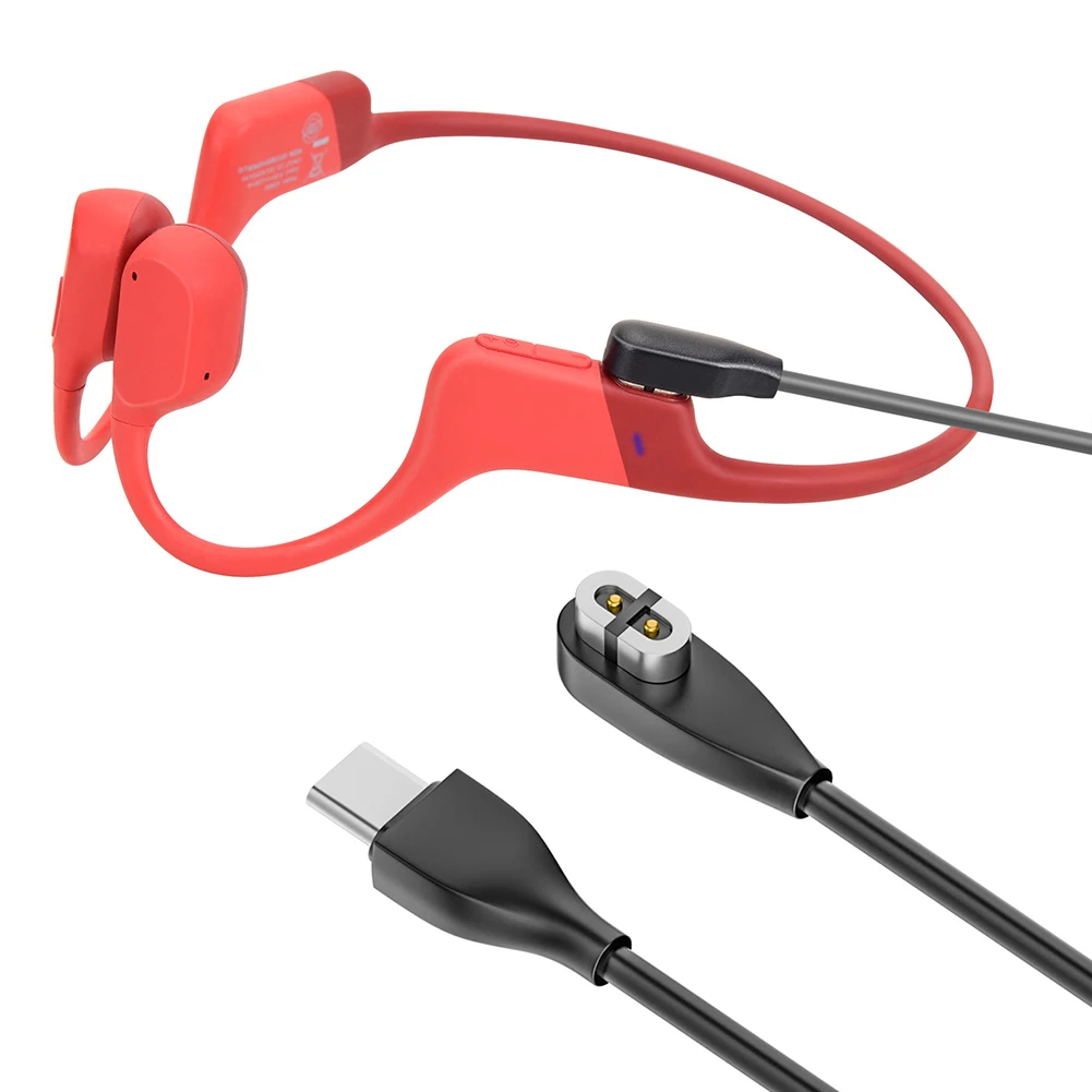 Magnetic Charger Cord USB /Type-C Charger Connector for Aftershokz Headphones for Aftershokz Aeropex AS800/Shokz OpenRun Pro
