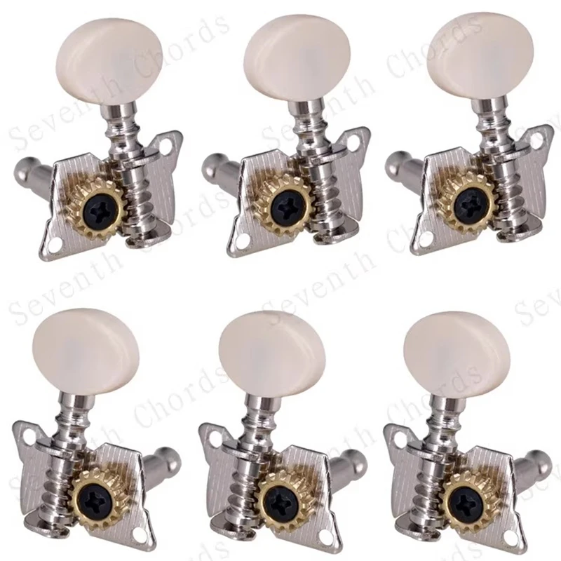 Holz Folk Akustische Gitarre Tuning Pegs Knopf Twist Upwinding Akkord Ausrichtung Achse Öffnen Einzigen Loch Für Gitarre Teile – Detail 7