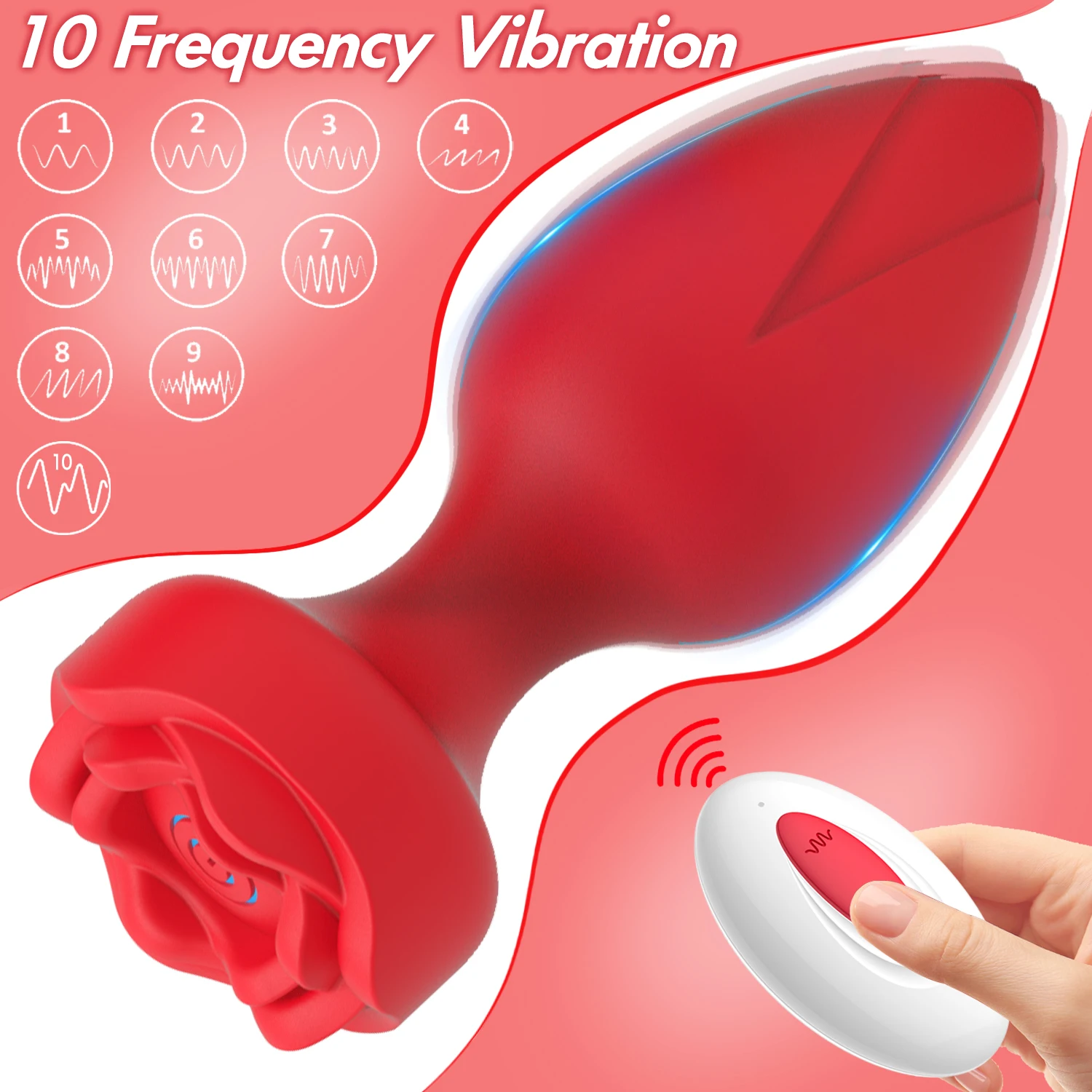 Wireless Anal Plug Vibrating Male Wearable Silicone Butt Remote Control Sex Anal Toys For Women Men Vibrator Prostate Massager