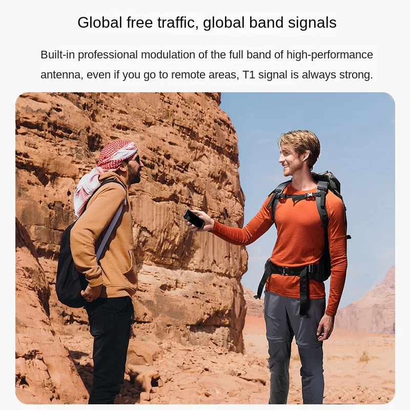 TimekettleT1 مترجم ذكي غير متصل متعدد اللغات سفر الأعمال إلى الخارج في الوقت الحقيقي جهاز تعقب GPS الذكي لتحديد المواقع