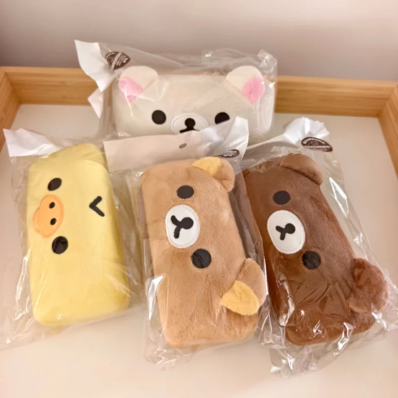 

Милый подарочный футляр для очков Rilakkuma/Korilakkuma, японский аниме-бокс для хранения San-X, в наличии