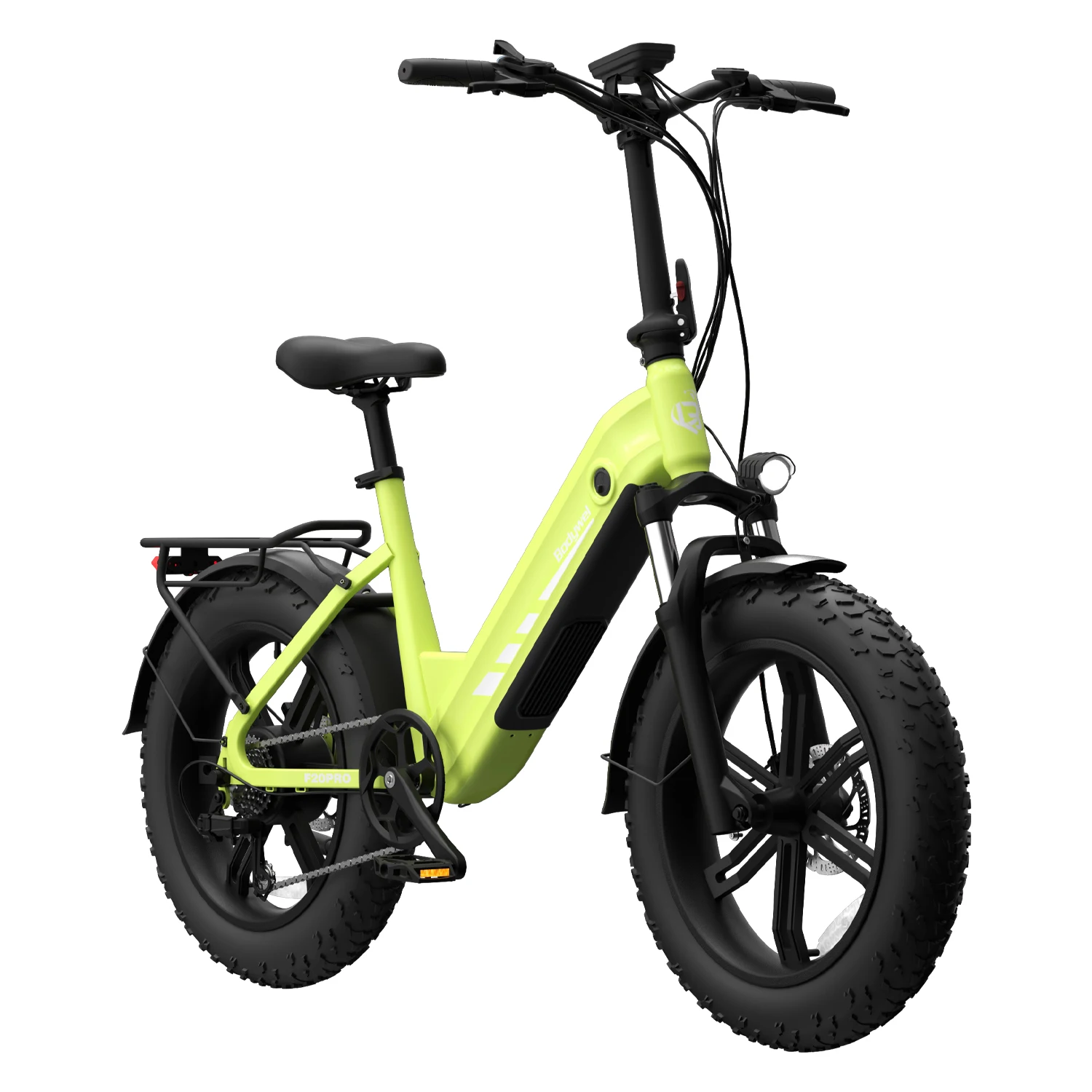 Bodywel F20 Pro Erwachsenen-Elektrofahrrad E-Bike 48V18AH Akku 20 Zoll Reifen Schneemobil E-Bike – Detail 12