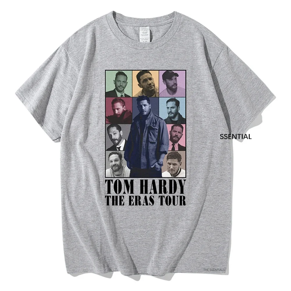 Tom Hardy The Eras Tour Tshirt Funny Retro Men/Women Clothing Harajuku T-shirt Unisex Vintage Cotton Tops Graphic T Shirts view 5