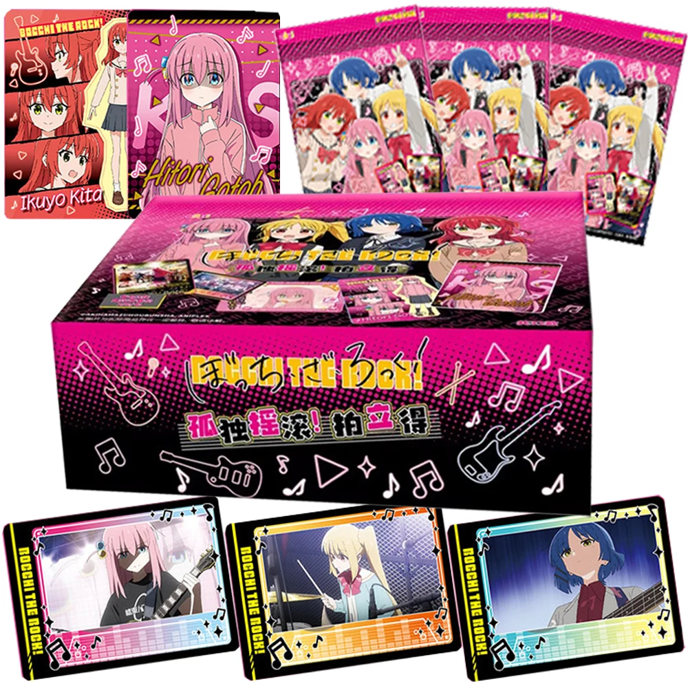 BOCCHI THE ROCK! Collection Card Humorous Girl Friendship Anime Yamada Ryo Kita Ikuyo Exquisite Poster Cards Kids Hobbies Gift