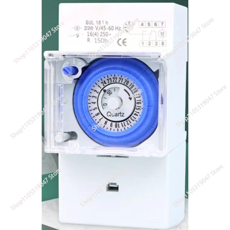181H billboard street light swimming pool circulating water timer 24 hours mechanical timing switch automatic